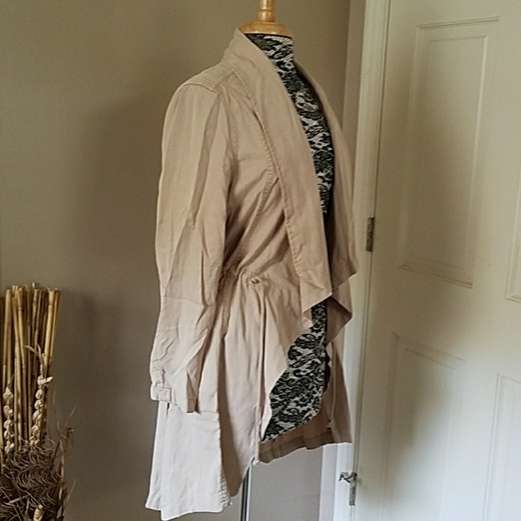 Max Jeans khaki colored duster, size S - Picture 2 of 4